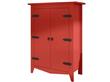 Armario Lider Design Classic Cabinet Vermelho 741.30006.1041 